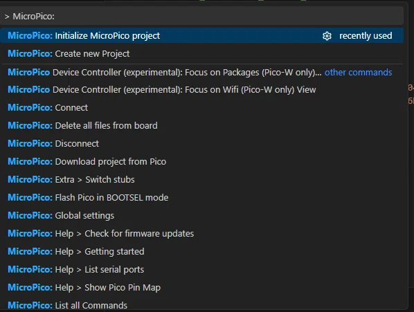 RUN 実行後の表示